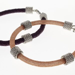 Bracciale tubo palline