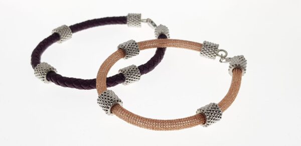 Bracciale tubo palline
