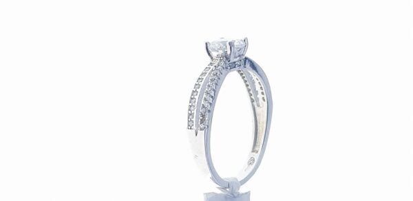 Anello Donna Q96 solitario - immagine 2