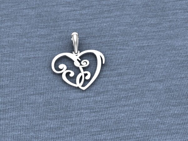 Pendente Cuore 010