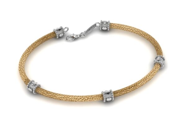 -Bracciale Cordoncino Tubolare- - immagine 9