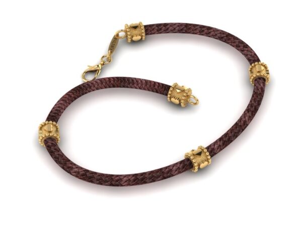 -Bracciale Cordoncino Tubolare- - immagine 13